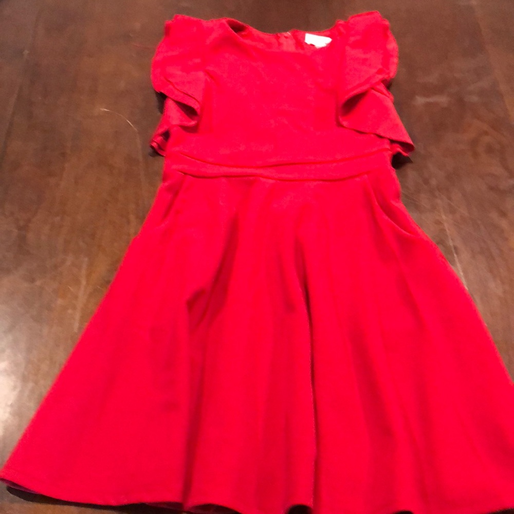 Girls Pocket Twirl Dress